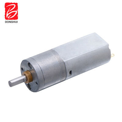 Micro Brush 3V - 24V DC Gear Motor Torsi Tinggi 20mm Dengan Poros D 4mm