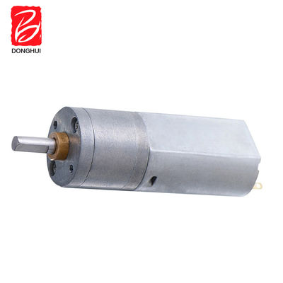 Micro Brush 3V - 24V DC Gear Motor Torsi Tinggi 20mm Dengan Poros D 4mm
