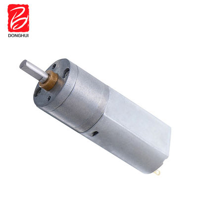 Micro Brush 3V - 24V DC Gear Motor Torsi Tinggi 20mm Dengan Poros D 4mm