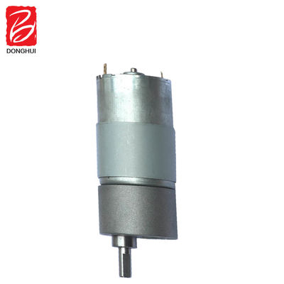 12V 24V 37mm Micro Brushed DC Motor Torsi Tinggi Kecepatan Rendah Untuk Robot Industri