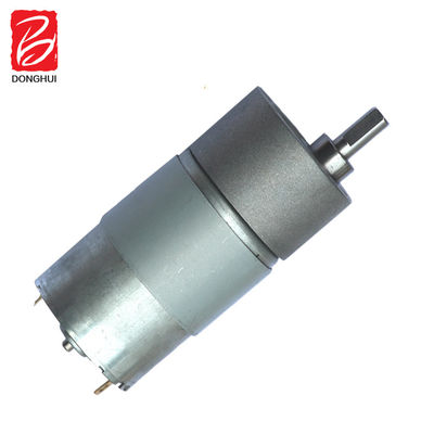 12V 24V 37mm Micro Brushed DC Motor Torsi Tinggi Kecepatan Rendah Untuk Robot Industri