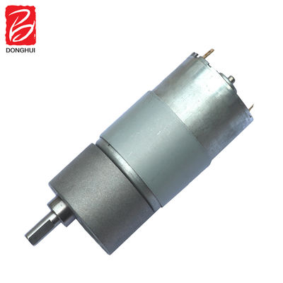 12V 24V 37mm Brush DC Gear Motor 555 Torsi tinggi 45 55 65 75 rpm Kecepatan rendah