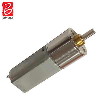 12 Volt DC Mini Planetary Gear Motor 50RPM / 100RPM Torsi Tinggi 16MM Untuk Smart Lock