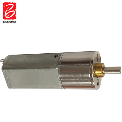 12 Volt DC Mini Planetary Gear Motor 50RPM / 100RPM Torsi Tinggi 16MM Untuk Smart Lock