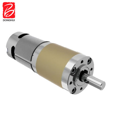 Torsi Tinggi Listrik 775 Planetary Gear Motor 45mm 12V 24V 75 Rpm 20NM 100W