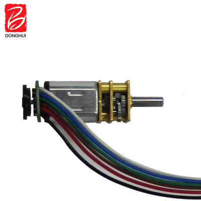 Micro Brush DC Gear Motor 12mm Diameter GM12 - N20 12 Rpm Gear Motor dengan encoder