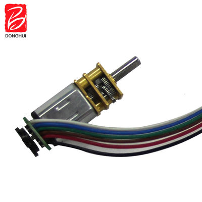 Micro Brush DC Gear Motor 12mm Diameter GM12 - N20 12 Rpm Gear Motor dengan encoder