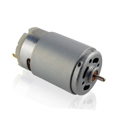 Magnet permanen Mini Carbon Brush Motor DC Listrik Torsi Tinggi Rpm rendah Motor DC