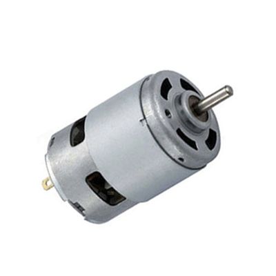 Low Noise Electric RS 755 DC Motor 12v 24v 5800rpm Untuk katup pompa udara