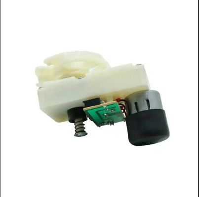 24V 21rpm Plastic Gear Motor 50GS 365 360 DC Square Gear Motor Untuk Mesin Penjual Pintar