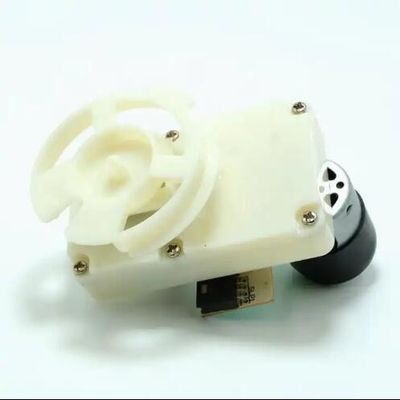 24V 21rpm Plastic Gear Motor 50GS 365 360 DC Square Gear Motor Untuk Mesin Penjual Pintar