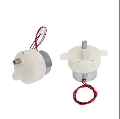 Disesuaikan 3 - 12v DC Plastic Gear Motor Diameter 24.4mm Mini DC Gear Motor 300