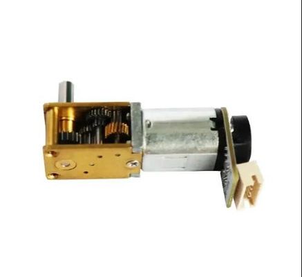 3V - 12V Micro DC Brushed Worm Gear Motor 12mm Torsi Tinggi Kecepatan Rendah N20
