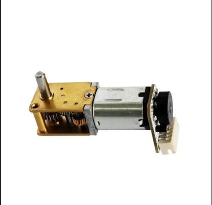 3V - 12V Micro DC Brushed Worm Gear Motor 12mm Torsi Tinggi Kecepatan Rendah N20
