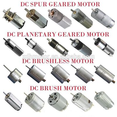 Industri DC Planetary Gear Motor 8MM Diameter poros 10 - 1000 rpm Kecepatan