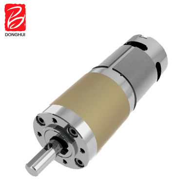 10W - 100W DC Planetary Gear Motor 12V / 24V Dengan Panjang Poros Khusus