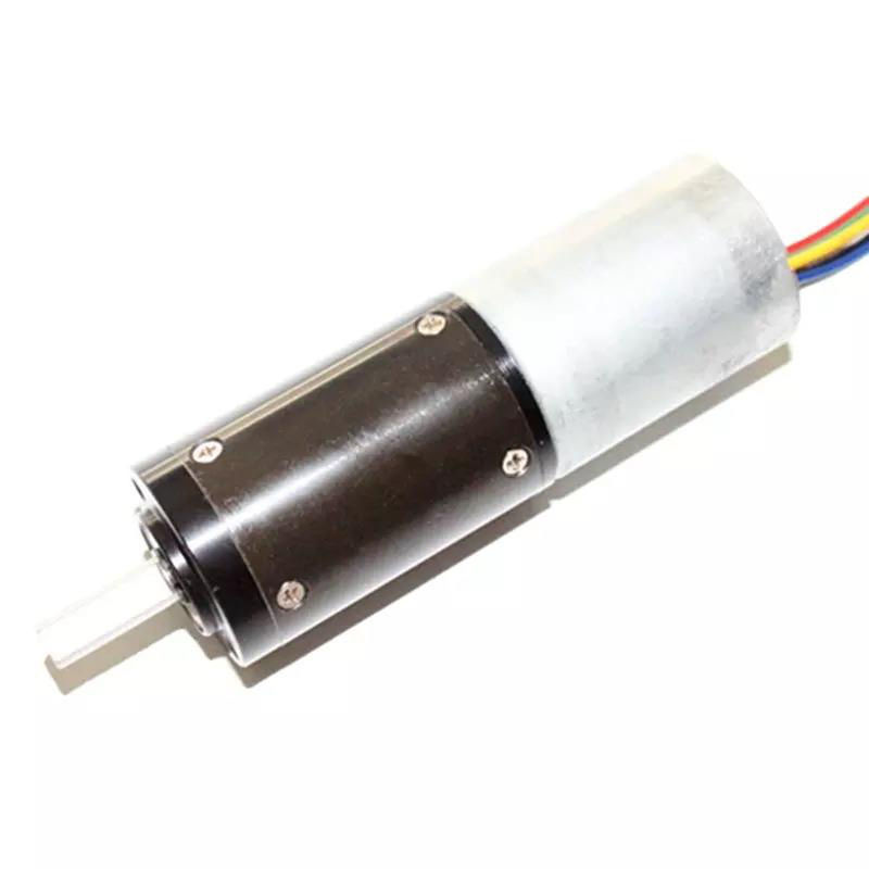 Dia 28mm DC Brushless Gear Motor Planetary Gearbox Torsi tinggi Gear Motor 12V 24V