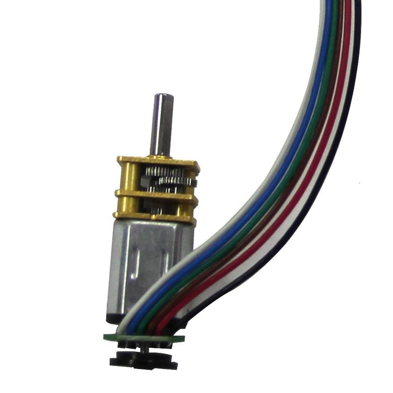 Micro Brush DC Gear Motor 12mm Diameter GM12 - N20 12 Rpm Gear Motor dengan encoder